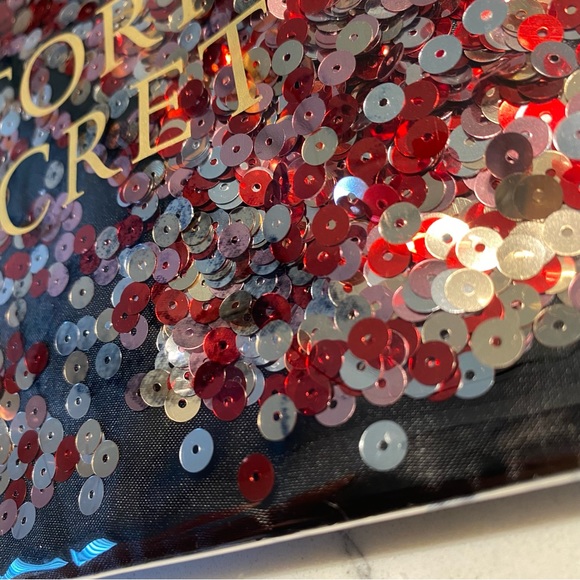 Victoria’s Secret Sequin Cosmetic Bag Pouch - Picture 10 of 12